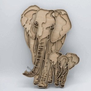 Elephant and Baby