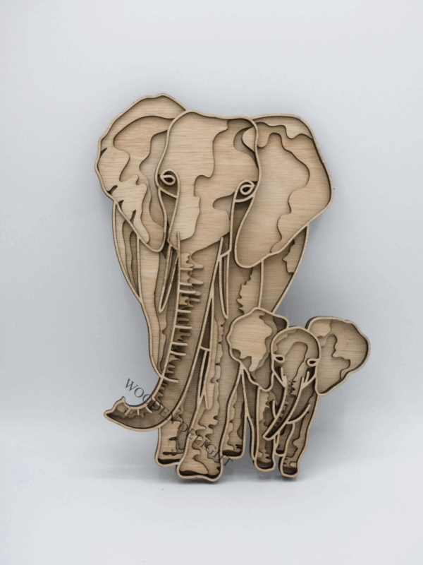Elephant and Baby