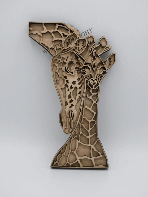 Giraffe and Baby